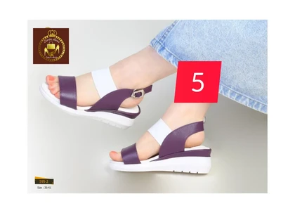 صندل لژدار زنانه اسپرت تمام طبی 595-2