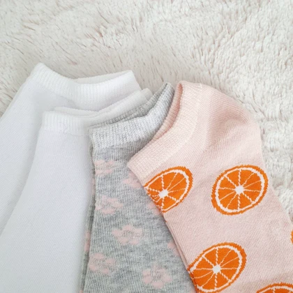 جوراب زنانه اسمارا کد Z-RE43 مجموعه 4 عددی