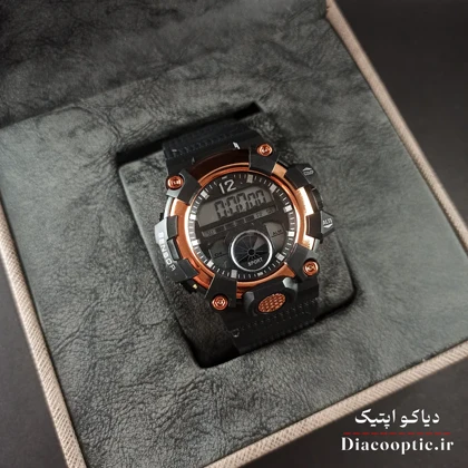 ساعت مچی دخترانه دیجیتالی برند جی شاک مدل G1267 بند رابر