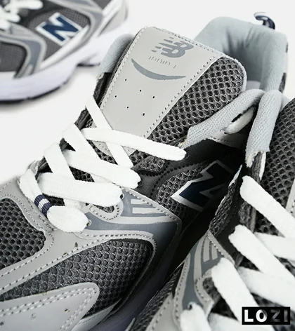 کفش کتانی مردانه و زنانه طوسی خاکستری NEW BALANCE 530