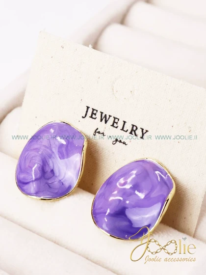 گوشواره زنانه میناکاری کد E1160