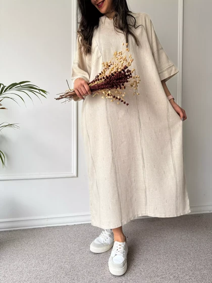 پیراهن مانتویی مزونی