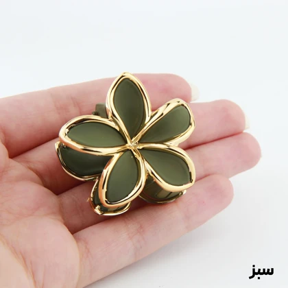 کلیپس دخترانه مدل پلومریا دور طلایی