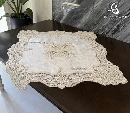 ست رومیزی پاشا 5 تکه طرح ترنج