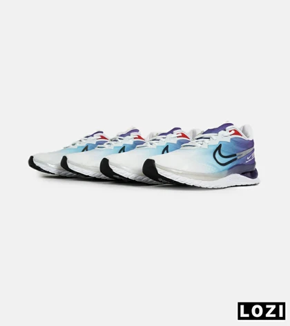 کفش کتانی مردانه سفید آبی نایک NIKE Air Griffey Max 02