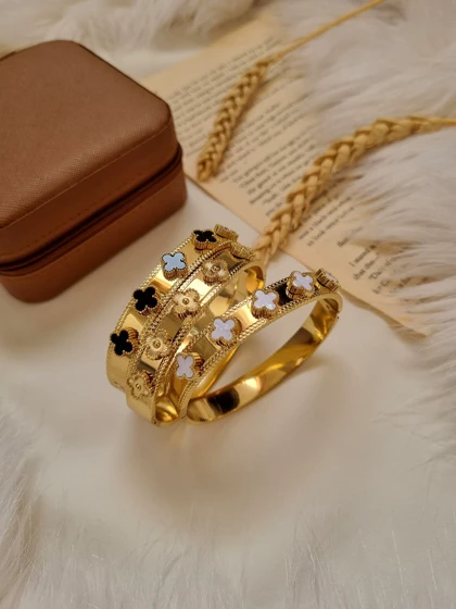 بنگل استیل طرح طلا ونکلیف