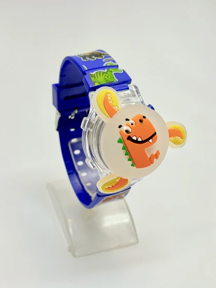 ساعت بچگانه چراغ دار چرخشی