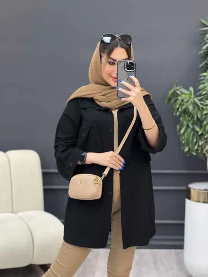 مانتو جیب مثلثی نوا
