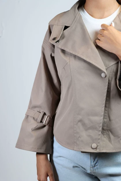 بارانی یقه دکمه   کد 600035