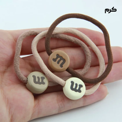 کش مو دخترانه مدل M پک سه عددی