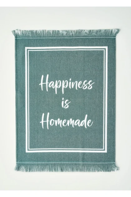 دستمال خشک‌کن آشپزخانه Bella Maison مدل Happiness پنبه‌ای - سبز