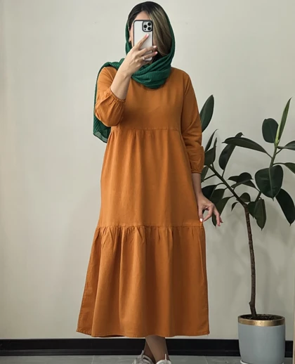 پیراهن مانتویی دریا