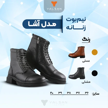 ست کیف و کفش زنانه چرم یلسان مدل آرتان کد 918-ASHA-GF