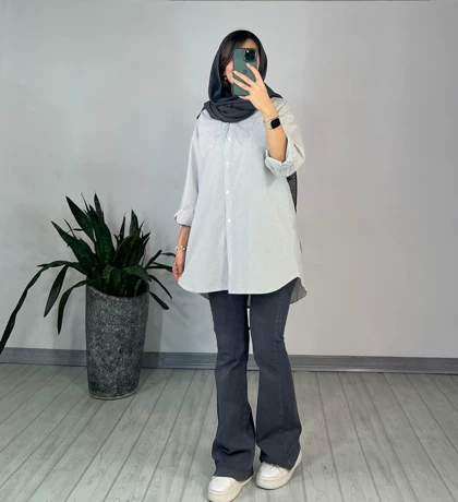 مانتو راه راه سنجاقک 1