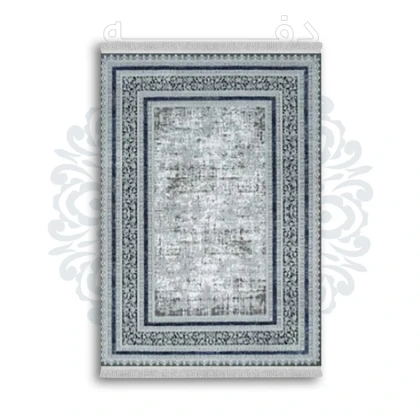 *جدید* فرشینه از جنس پارچه شانل مخمل ترک طرح فانتزی برند دفه کد 1724