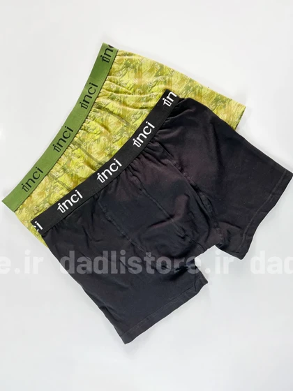 شورت نخ پنبه پادار مردانه اینجی Inci سایز XXL