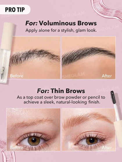 ژل ابرو شیگلم مدل Set Me Up Brow Gel