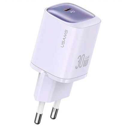 شارژر دیواری یوسامز USAMS مدل CC251 توان 30 وات و جریان 3 آمپر