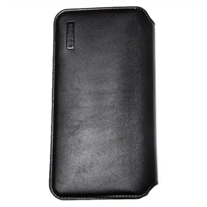 پاوربانک وایرلس 15 وات 10000 و کیف پول چرمی ژوس ZS-PB-037