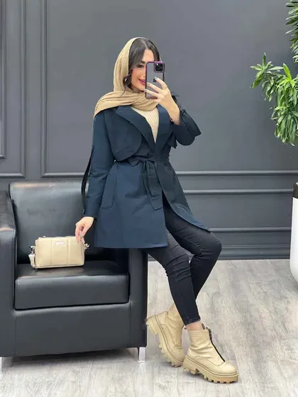 بارانی کوتاه بغل پاگن