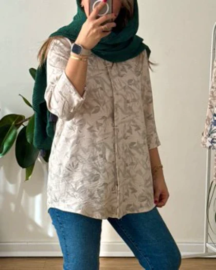 شومیز مانتویی کاترین