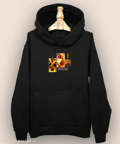 هودی مردانه و زنانه طرح شیطان کش شخصیت زنیتسو کد 962