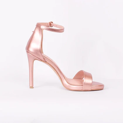 پاشنه‌بلند مدل لودشکا جلوباز طلایی کد 1763