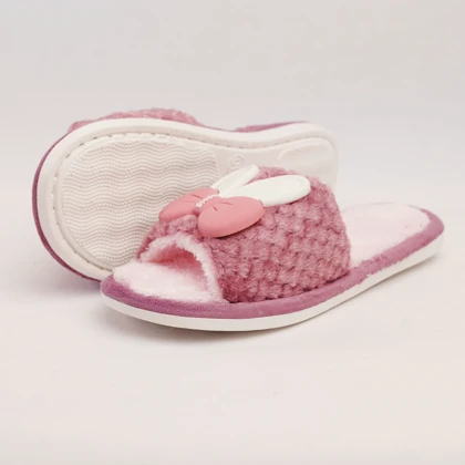 پاپوش مدل پاپیون صورتی کد 294877