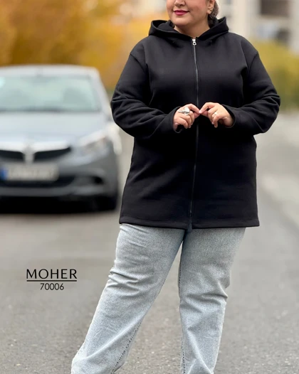 هودی داخل کرک سایز بزرگ