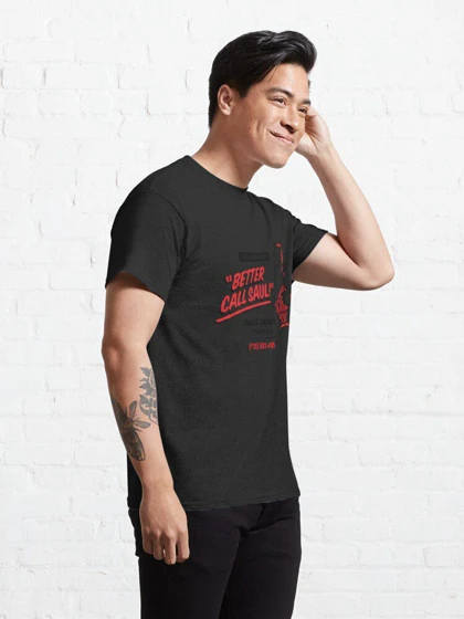 تیشرت لانگ پسرانه better call saul طرح Better Call Saul | Saul Goodman | Breaking Bad Classic T-Shirt کد 194645