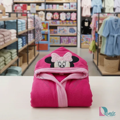 حوله کودک طرح میکی موس سرخابی