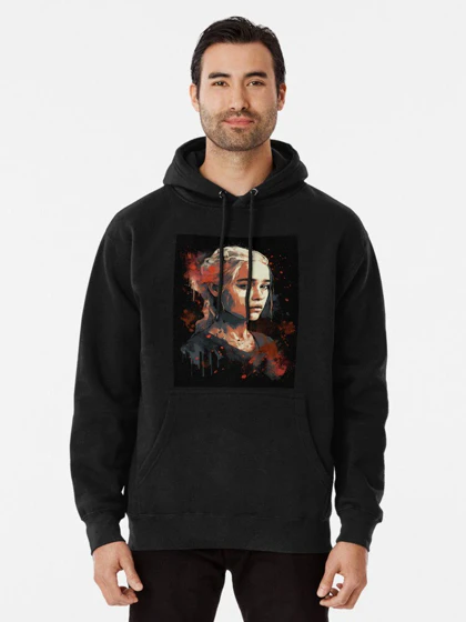 هودی game of thrones هودی بازی تاج‌وتخت طرح Daenerys Targaryen