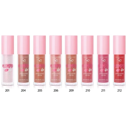 رژ لب مایع حجم‌دهنده گلدن رز مدل Plumped شماره 203 – 6 میلی‌لیتر