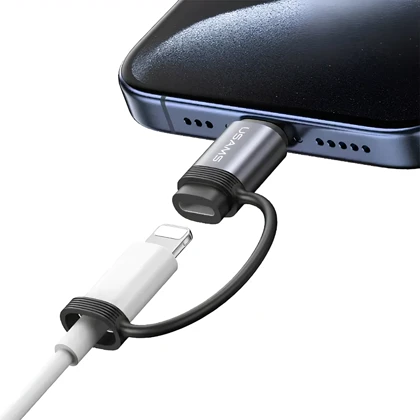 مبدل لایتنینگ به تایپ سی یوسامز مدل US-SJ677 توان 30 وات