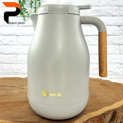 فلاسک 1.5 لیتری دسته چوبی فنیک