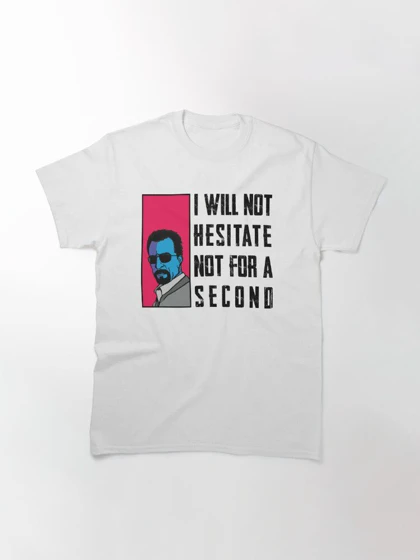 تیشرت کلاسیک مخمصه | تیشرت Heat طرح Neil Mccauley کد 118629