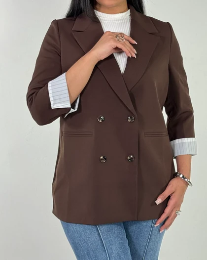 کت جیب فیلتو چهار دکمه  کد 100168