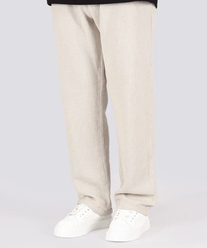 شلوار کنفی بگ و کمر کش استخوانی 1050