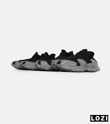 کفش کتانی مردانه مشکی طوسی BALENCIAGA مدل 6939