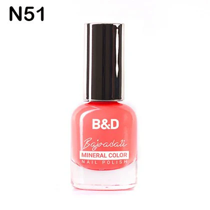 لاک ناخن بی اند دی B&D ساده سری N