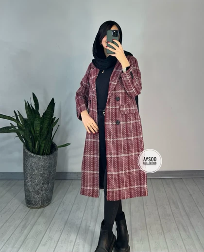 پالتو بلند آستردار شانل