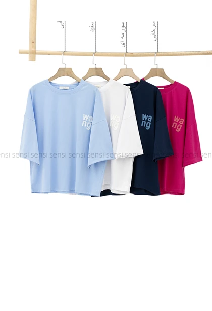 تیشرت باکسی WANGکد1006229