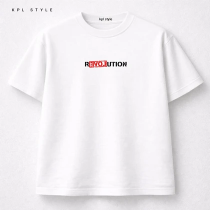 تیشرت خاص با طراحی تایپوگرافی | مناسب استایل روزمره کد 1164