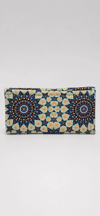 کیف پول مخمل طرح سنتی الوا