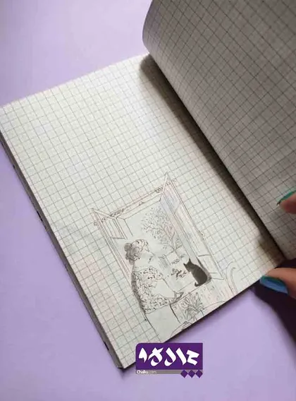 دفترچه یادداشت بدون هیچ دلیلی