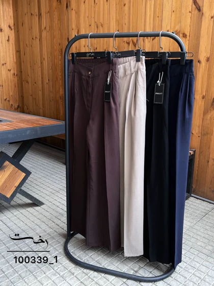 شلوار بگ پارچه ای کوپرا