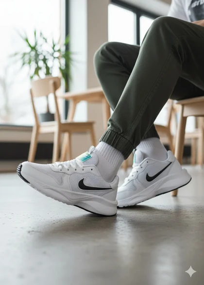 کفش ورزشی مردانه نایکی مدل Zoom-سفید