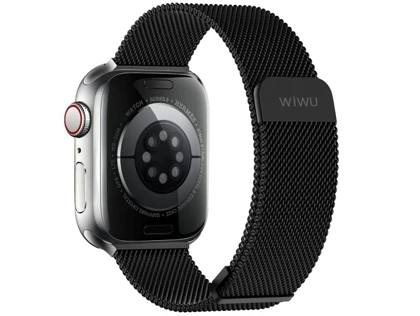 بند مگنتی فلزی اپل واچ 38، 40 و 41 میلی‌متری ویوو WIWU 38/40/41mm Braid magnetic watch band Wi-WB005