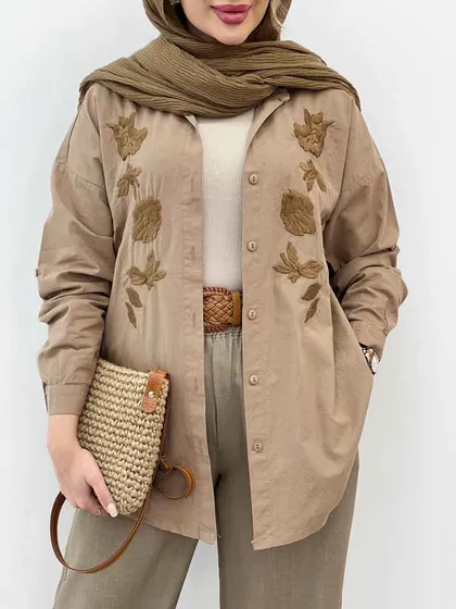 مانتو گلدوزی گلناز