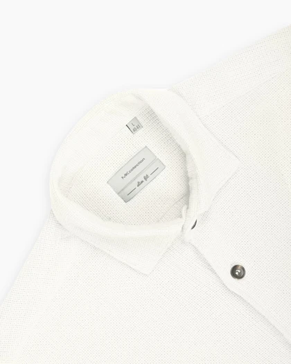 ام کی کالکشن پیراهن آستین بلند mk-23272-white